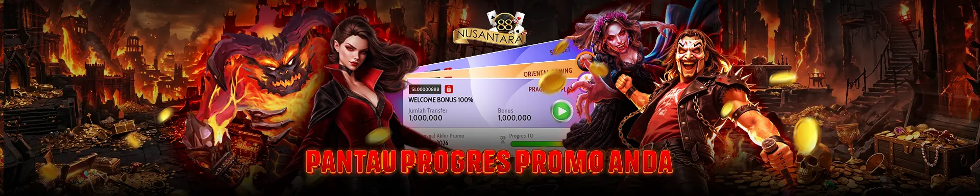 pantau progres promo